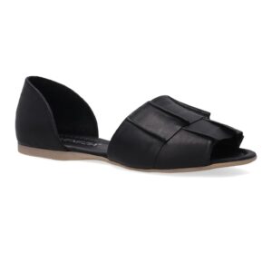 Sandale d'Orsay din piele