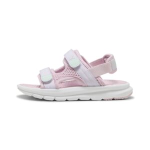 Sandale cu velcro Evolve - Alb/Roz