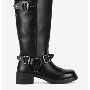 Cizme dama  5905588932390 - Sintetic - Negru - Negru