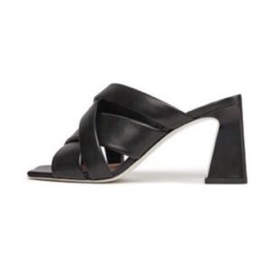 Papuci dama  303874155 - Piele naturala - Negru - Negru