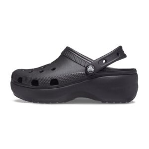 Saboti slingback cu model perforat si talpa flatform