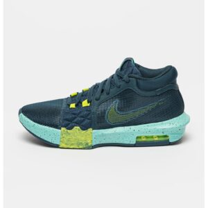 Pantofi cu brant moale - pentru baschet LeBron Witness VIII - Bleumarin/Verde menta