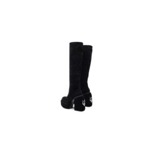 Cizme dama 304936241 - Piele naturala - Negru - Negru