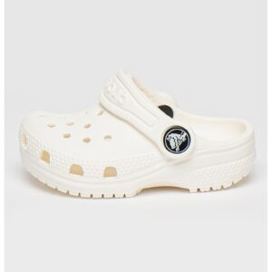 Saboti slingback cu perforatii Classic - Alb