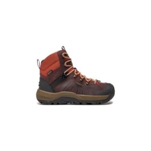 Bocanci trekking dama 304757716 - Piele naturala - Maro