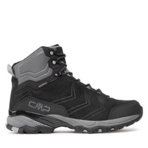 Pantofi sport barbati  303047528 - Piele intoarsa/Textil - Negru - Negru