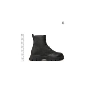 Cizme dama 304326516 - Piele ecologica - Negru - Negru