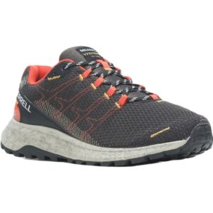 Pantofi sport barbati - Fly Strike - Textil - Negru/Portocaliu - 46EU - Negru/Portocaliu