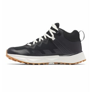Pantofi impermeabili mid-cut pentru drumetii Facet 75 - Negru