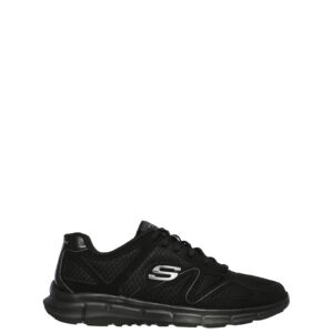 Pantofi sport cu garnitura de piele Satisfaction-Flash Point - Negru