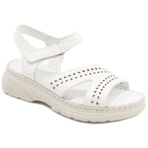 Sandale dama D60 376 - Alb