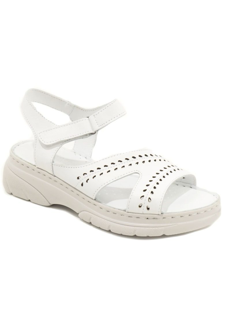 Sandale dama D60 376 - Alb
