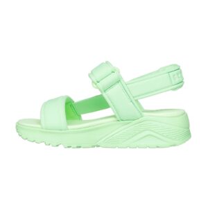 Sandale din material textil cu velcro Uno Lite - Verde lime
