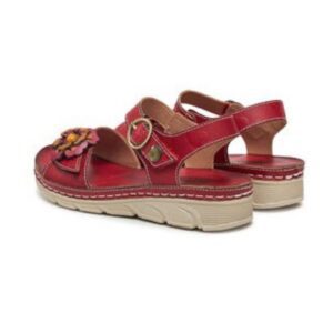 Sandale dama 305012753 - Piele naturala - Rosu - Rosu