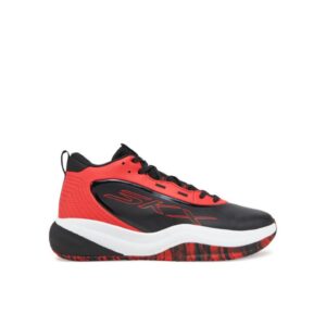 Pantofi pentru baschet barbati 304639760 - Piele ecologica - Negru - Negru