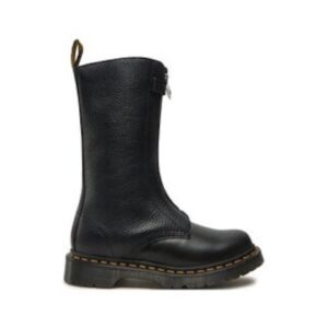 Cizme dama  1B99 Front Zip - piele - negru - 36 EU