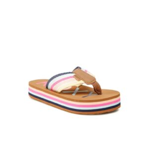 Papuci pentru fete - Textil - Multicolor