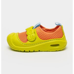 Pantofi cu inchidere velcro pentru apa Swiftwater Splash - Albastru pastel/Galben/Portocaliu mandarina