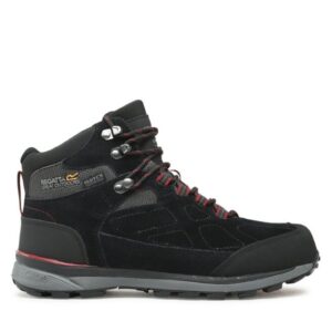 Pantofi sport barbati 300785201 - Piele intoarsa/Textil - Negru - Negru