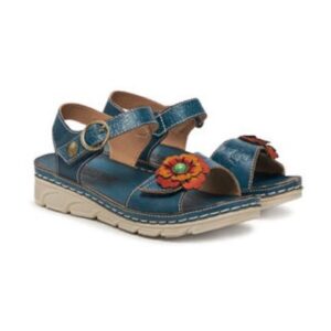 Sandale dama 305012746 - Piele naturala - Albastru - Albastru