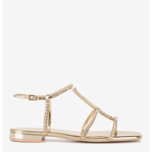 Sandale dama  5905588373896 - Piele naturala - 41 EU - Auriu