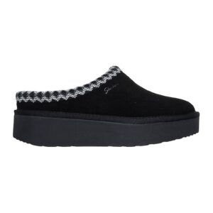 Saboti din piele intoarsa Keep Cozy - Negru