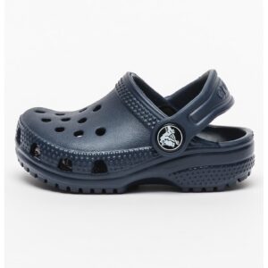 Saboti slingback cu perforatii Classic - Bleumarin