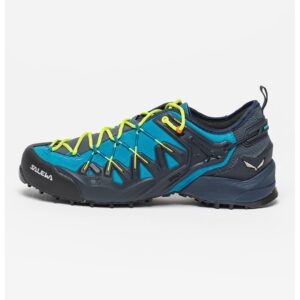 Pantofi cu model colorblock - pentru drumetii Wildfire Edge - Negru/Albastru petrol