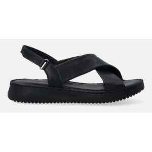 Sandale din piele naturala cu banda velcro