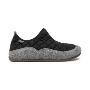 Papuci de casa barbati -  304469 - Pasla/Textil - Negru/Gri