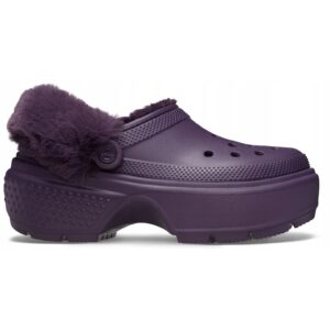 Saboti Izolati Femei Croslite - Platforma Stomp Lined Clog - Violet -