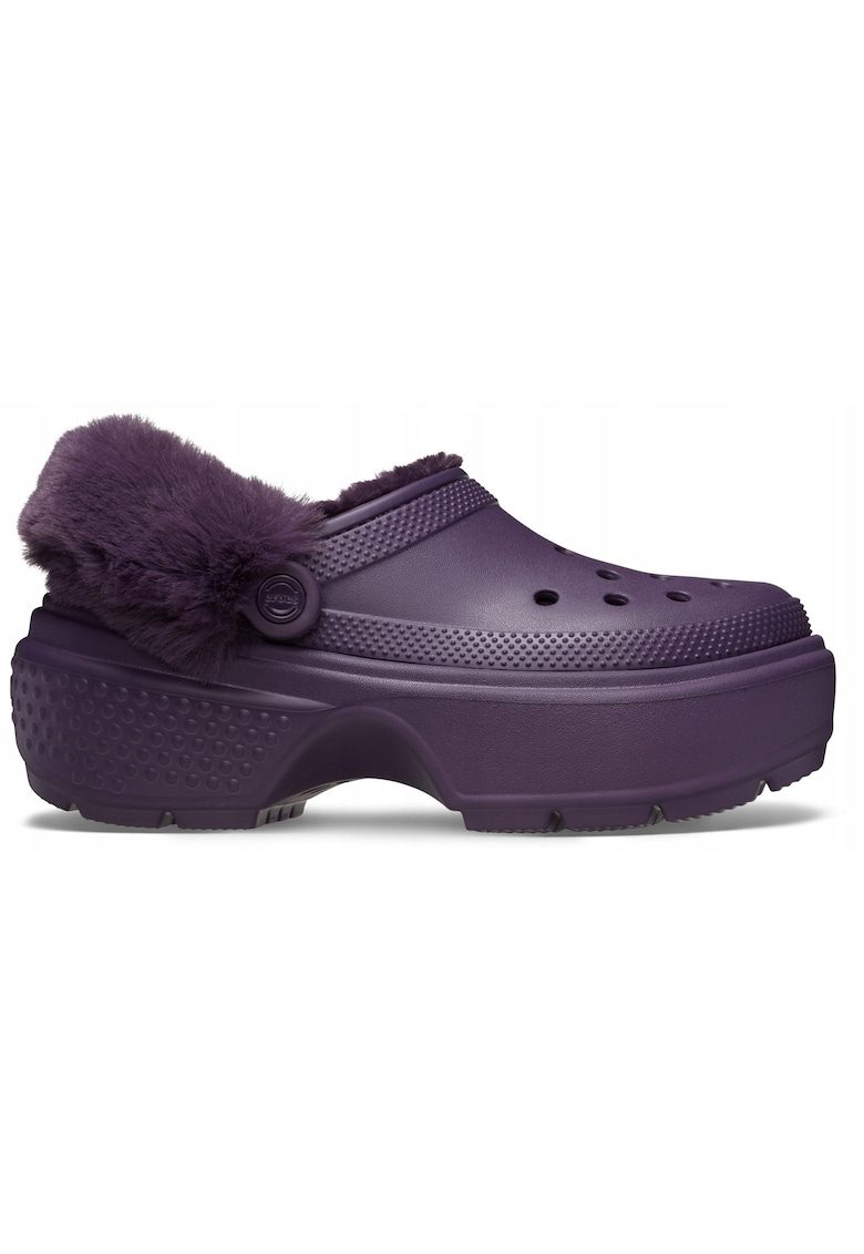 Saboti Izolati Femei Croslite - Platforma Stomp Lined Clog - Violet -