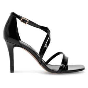 Sandale dama negru sintetic - Negru