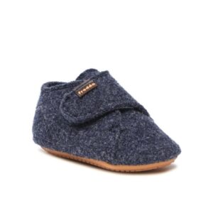 Papuci baieti -  302979608 - Albastru - Piele intoarsa - Albastru