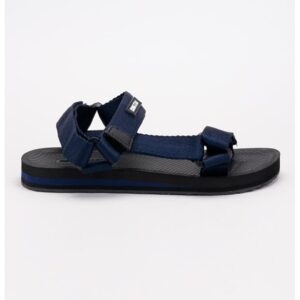 Sandale de material textil cu velcro - Bleumarin
