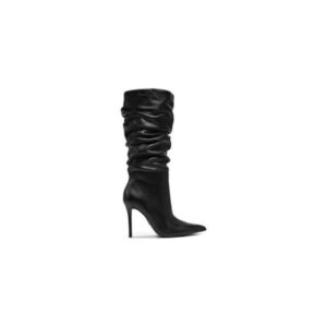 Cizme dama 304365645 - Piele ecologica - Negru - Negru