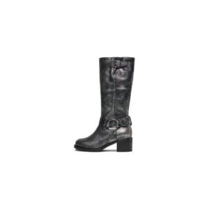 Cizme dama 303221850 - Piele naturala - Negru - Negru