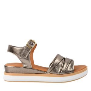 Sandale casual - dama -  D58-2519 bronz - piele naturala - Bronz
