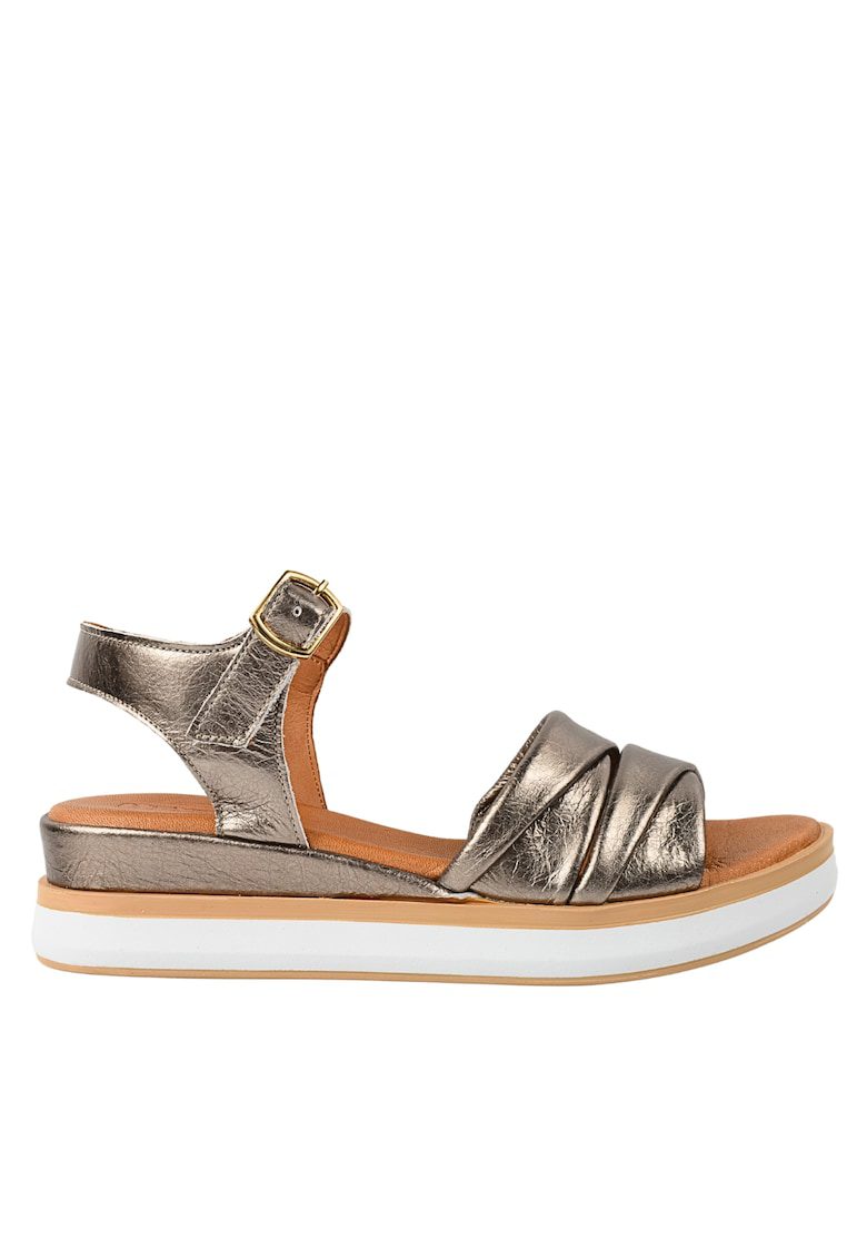 Sandale casual - dama - D58-2519 bronz - piele naturala - Bronz