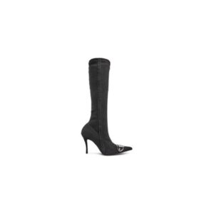 Cizme dama  305027856 - Textil - Negru - Negru
