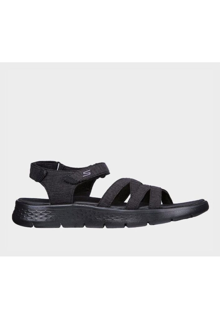 Sandale Go Walk Flex Sunshine - tesatura - negru -