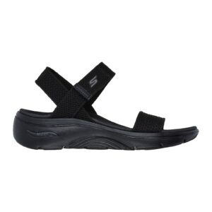 Sandale din material textil Go Walk Arch Fit - Negru