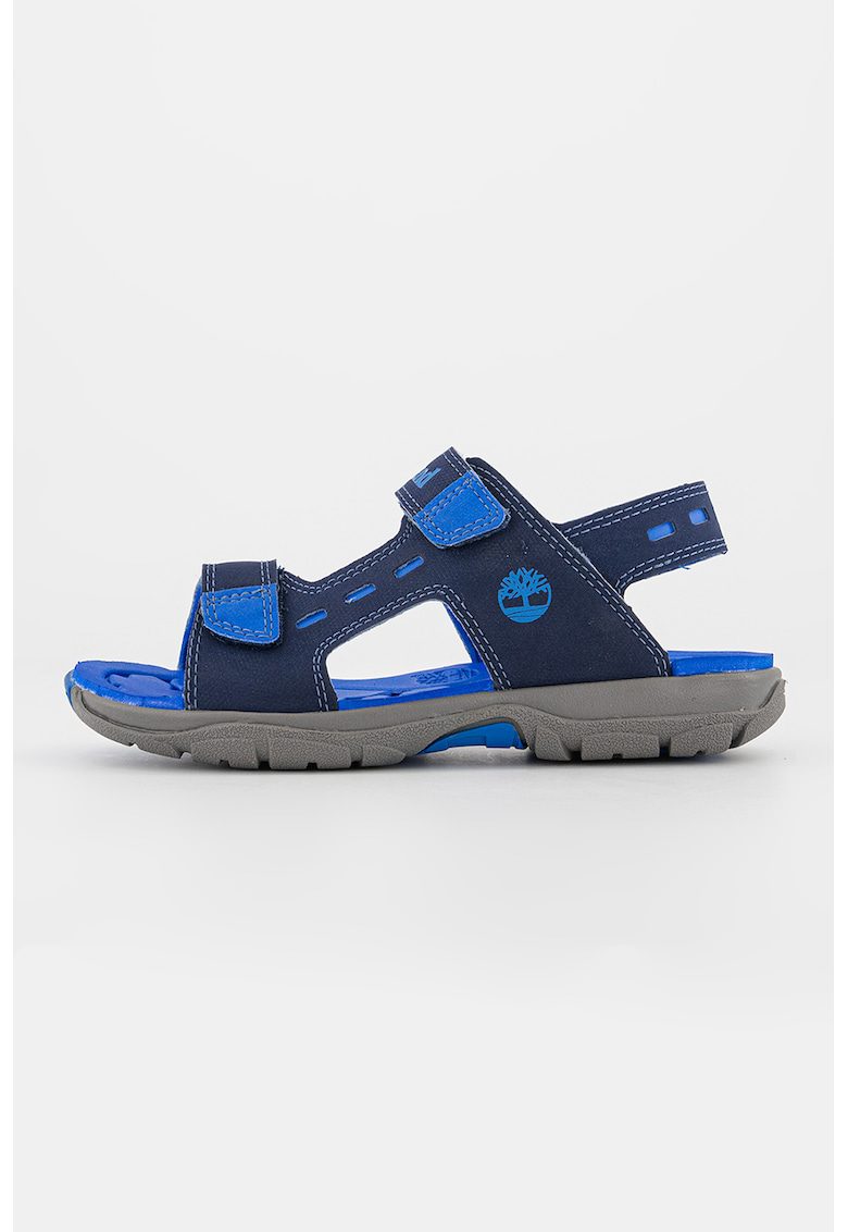 Sandale cu inchidere velcro Moss Jump - Bleumarin