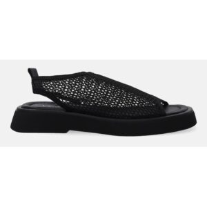 Sandale wedge cu plasa