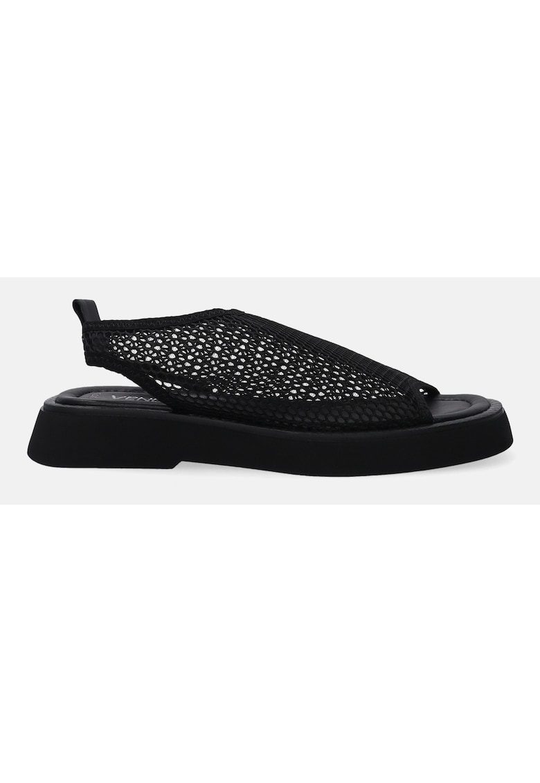 Sandale wedge cu plasa
