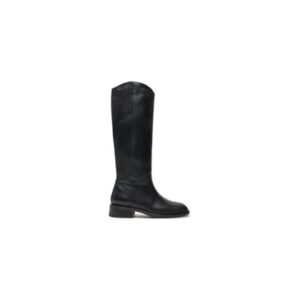 Cizme dama 304622441 - Piele naturala - Negru - Negru