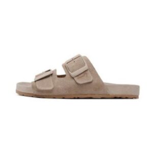 Papuci dama 302778034 - Piele naturala - Maro - Maro