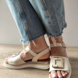 Sandale Casual Dama  060-0010 Bej - Bej - Bej