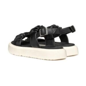 Sandale dama 304628108 - Piele ecologica - Negru - Negru