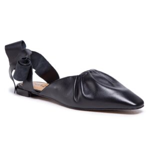Sandale dama -  Piele naturala - Negru - Negru